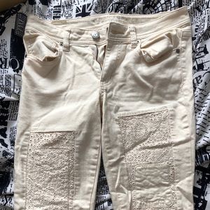 White Chic Skinny Jeans from American Eagle